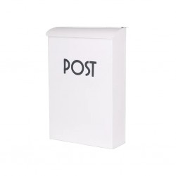 Postkasse - Råhvid