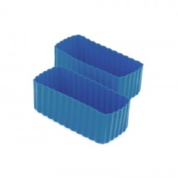 Bento Cups - Rektangulære - Medium Blue