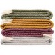 Tweedmill uldplaid - Fishbone Rosewood - 150x183 cm
