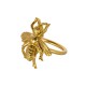 Servietringe - Bi (guld) - 2 stk.
