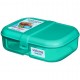 Ribbon Lunch 1,1 l - Teal - Sistema