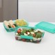 Lunch Stack Rectangle 1,8 l - Minty Teal - Sistema To Go