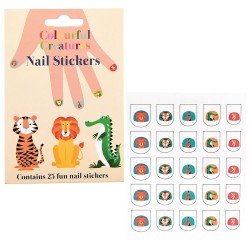 Neglestickers - Colourful Creatures (25 stk)