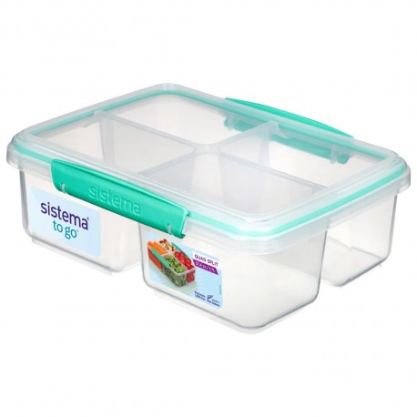 Quad Split 1,74 l - Minty Teal - Sistema To Go