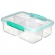 Quad Split 1,74 l - Minty Teal - Sistema To Go