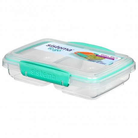 Small Split 350 ml - Minty Teal - Sistema To Go