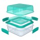 Lunch Stack Square 1,24 l - Minty Teal - Sistema To Go