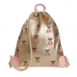Jeune Premier City Bag rygsæk - Cherry Pompon