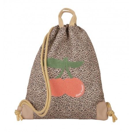 Jeune Premier City Bag rygsæk - Leopard Cherry