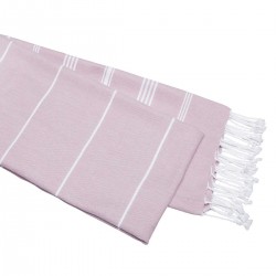 Eco hamam håndklæde - Rosa - 80 x 180 cm