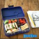 Yumbox Tapas (5 rum) - Monte Carlo Blue (Transparent Navy)