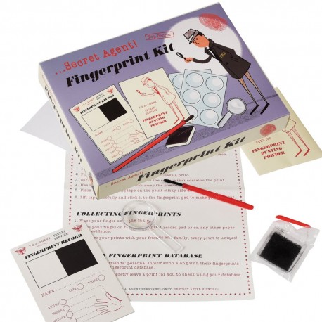 Secret Agent fingeraftryks-kit