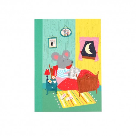 Notesbog - A6 - Mouse in a House