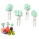 LEKKABOX minigafler - Natur - 4 stk.