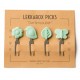 LEKKABOX minigafler - Natur - 4 stk.