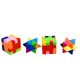 3D puzzle viskelæder - 4 stk.