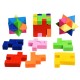 3D puzzle viskelæder - 4 stk.
