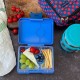 Yumbox Snack (3 rum) - Surf Blue (Polar Bear)