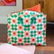 Jumbo opbevaringspose - Pink and green Daisy