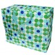 Jumbo opbevaringspose - Blue and green Daisy