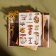 Notesbog - A5 - Vintage Mushrooms