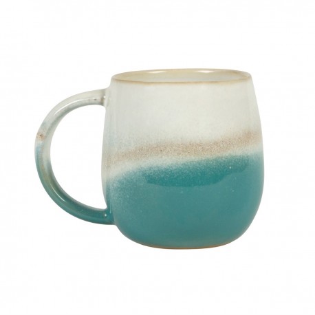 Dip glazed krus - Ombre Turkis