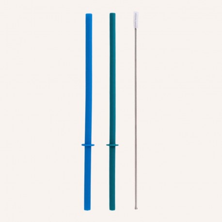 Montii Fusion Smoothie Straw Set - Reef & Pine