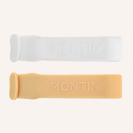 Montii Fusion Lid Strap Set - Blizzard + Dune