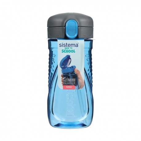 Drikkedunk Quick Flip 520 ml - Satin Sky - Sistema