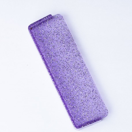 LEKKABOX Divider (til madkasse med 4 rum) - Lilla Glitter