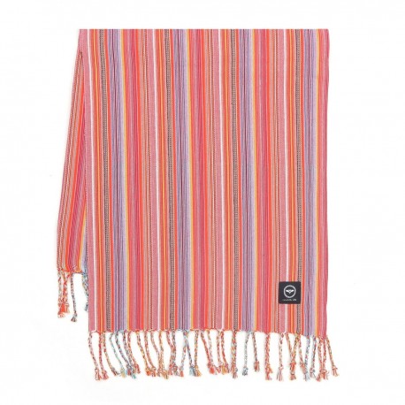 Hamam håndklæde - Goa multi pink - 80 x 180 cm