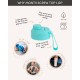 Montii Fusion 700 ml Screw Top drikkeflaske - Blizzard