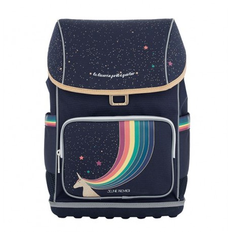Jeune Premier Ergomaxx skoletaske - Unicorn Gold