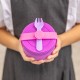 Montii Mini Food Jar - Fuchsia - 200 ml