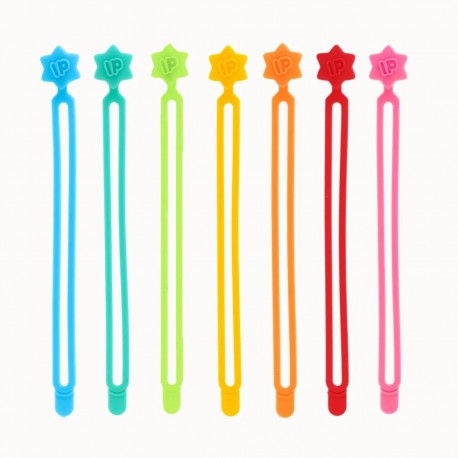 Lunch Punch Wrap Bands - Brights - 7 stk.