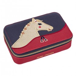 Jeune Premier penalhus med indhold - Saddle Bag