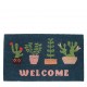 Dørmåtte – Welcome Plants (43 × 73 cm)