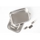 LEKKABOX Safe stålmadkasse inkl. divider - 1400 ml