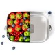 LEKKABOX Safe stålmadkasse inkl. divider - 1400 ml