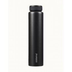 Termoflaske 280 ml - Black - Sistema