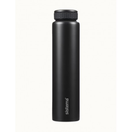 Termoflaske 280 ml - Black - Sistema