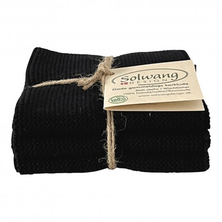 Solwang karklude 3 stk. - Sort
