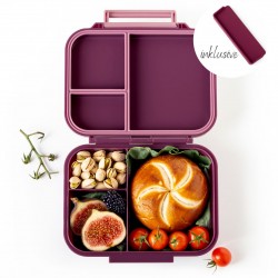 LEKKABOX Mini (3 rum) - Blomme