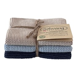 Solwang karklude 3 stk. - Ocean Wave