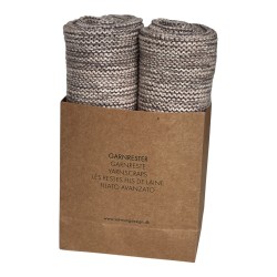 Solwang karklude af restegarn - Sand Mix - 2 stk.