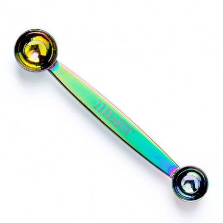 LEKKABOX dobbelt melonkugleske (rainbow)