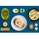 KitchenCraft æggedeler - Grøn