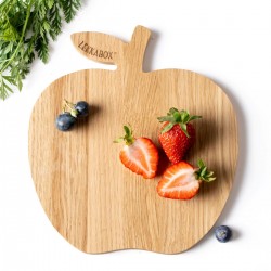 LEKKABOX Woodi Apple – Lille skære- og serveringsbræt