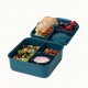 Bento Cube Lunch 1,25 l - Kids Design – One-Eyed Alien (Laguna)