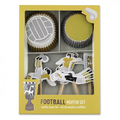 Cupcakesæt - Fodbold